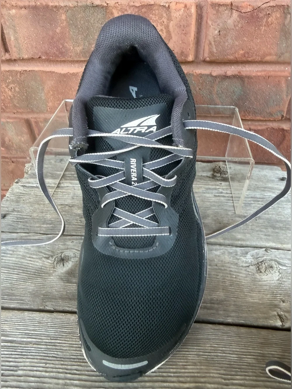 Altra Rivera 2 Womens Running Shoes Sneakers Size 7.5 Black Mesh AL0A5489060